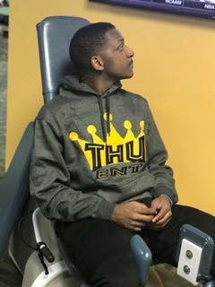 Grey thuent Hoodies